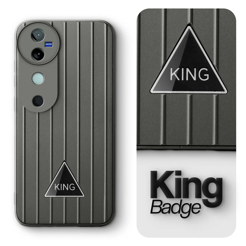 Glossy Matte Line Texture Back Cover for Vivo V40 Pro 5G - Image 25