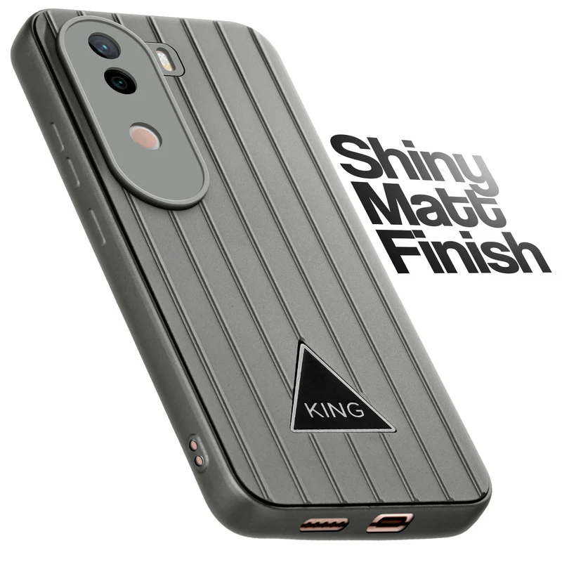 Glossy Matte Line Texture Back Cover for Vivo V40e 5G - Image 27