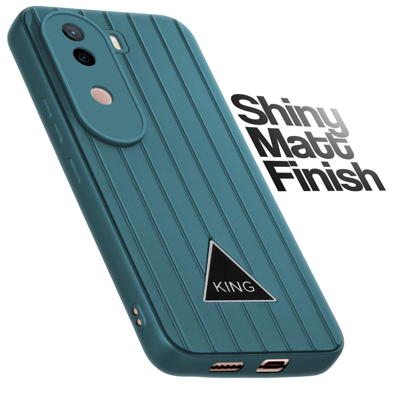 Glossy Matte Line Texture Back Cover for Vivo V40e 5G - Image 6