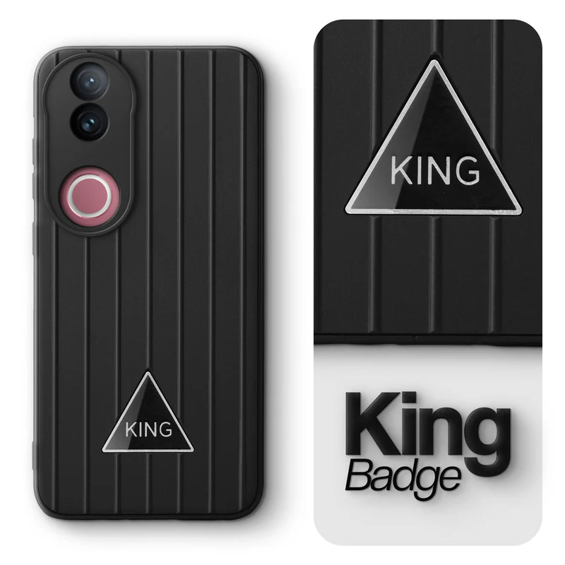 Glossy Matte Line Texture Back Cover for Vivo V50 5G - Image 11
