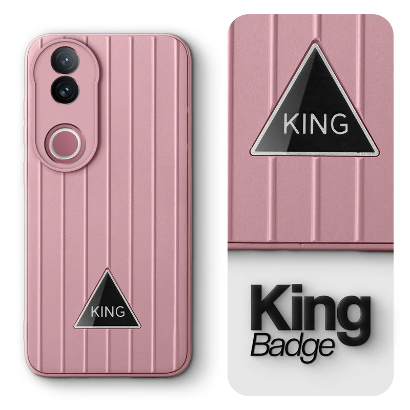 Glossy Matte Line Texture Back Cover for Vivo V50 5G - Image 46