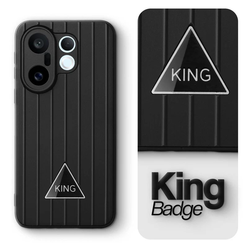Glossy Matte Line Texture Back Cover for Vivo X200 FE 5G - Image 10