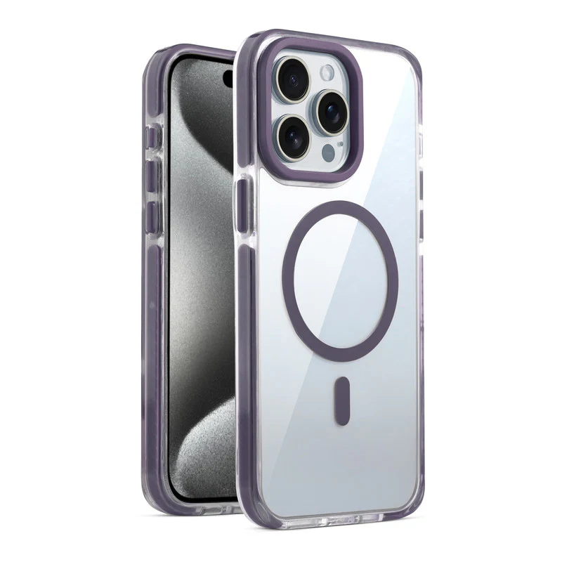 Grip-Line Frame Bumper Case For Apple iPhone 15 Pro - Image 25