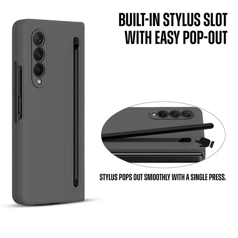 Handy Cover for Samsung Z Fold 3 with Integrated Pen Holder and Screen Friendly Stylus Pen - Image 15