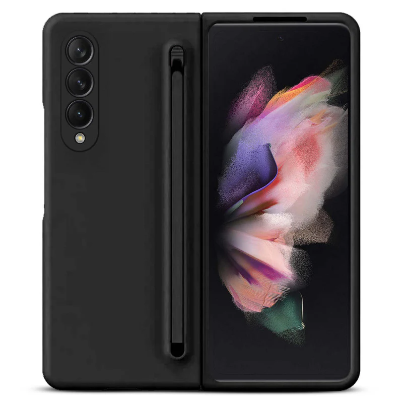 Handy Cover for Samsung Z Fold 3 with Integrated Pen Holder and Screen Friendly Stylus Pen - Image 5