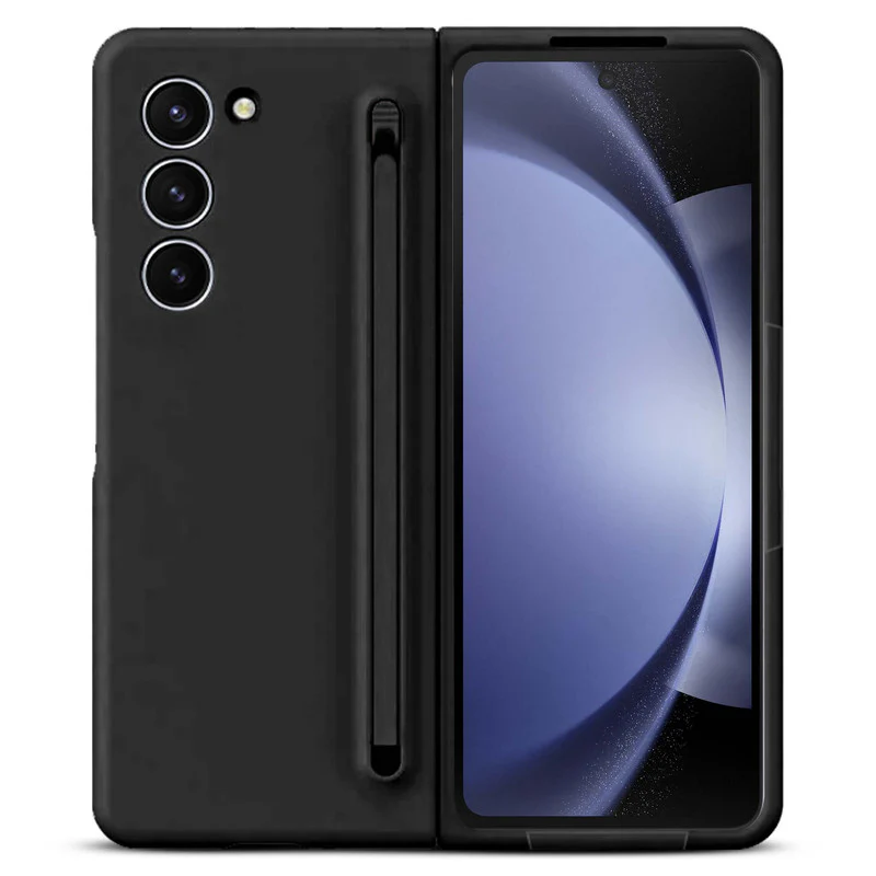 Handy Cover for Samsung Z Fold 5 with Integrated Pen Holder and Screen Friendly Stylus Pen - Image 5