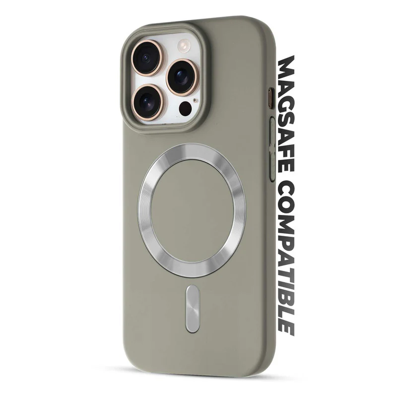 Hard Back Wireless Charging Support Case for Apple iPhone 15 Pro, Durable Design & Shiny Wireless Charging Support Ring - Image 33