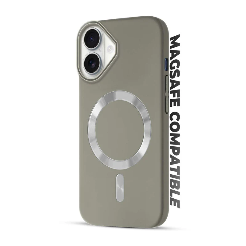 Hard Back Wireless Charging Support Case for Apple iPhone 16, Durable Design & Shiny Wireless Charging Support Ring - Image 33