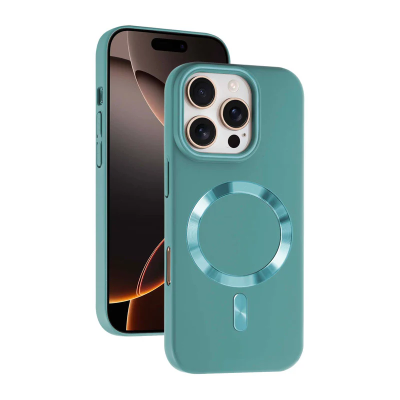 Hard Back Wireless Charging Support Case for Apple iPhone 16 Pro, Durable Design & Shiny Wireless Charging Support Ring - Image 19