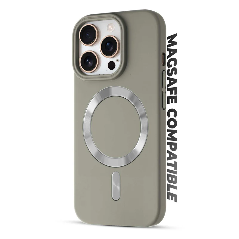 Hard Back Wireless Charging Support Case for Apple iphone 16 Pro Max, Durable Design & Shiny Wireless Charging Support Ring - Image 33