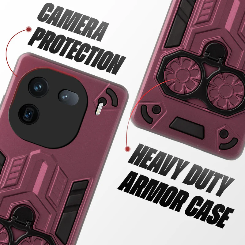 Shockproof Case with Reinforced Corners for iQOO 12 5G - Image 4