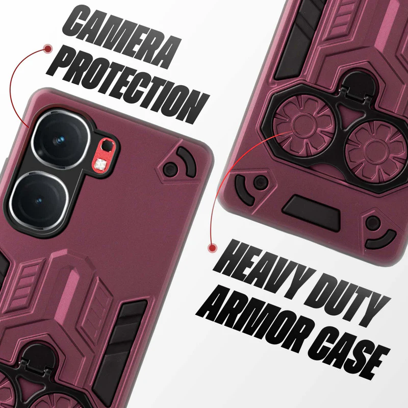 Shockproof Case with Reinforced Corners for iQOO Neo 9 Pro 5G - Image 4