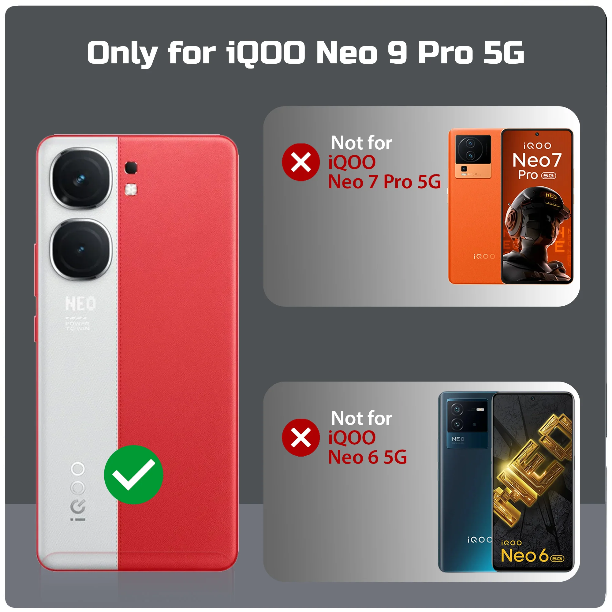 Shockproof Case with Reinforced Corners for iQOO Neo 9 Pro 5G - Image 9