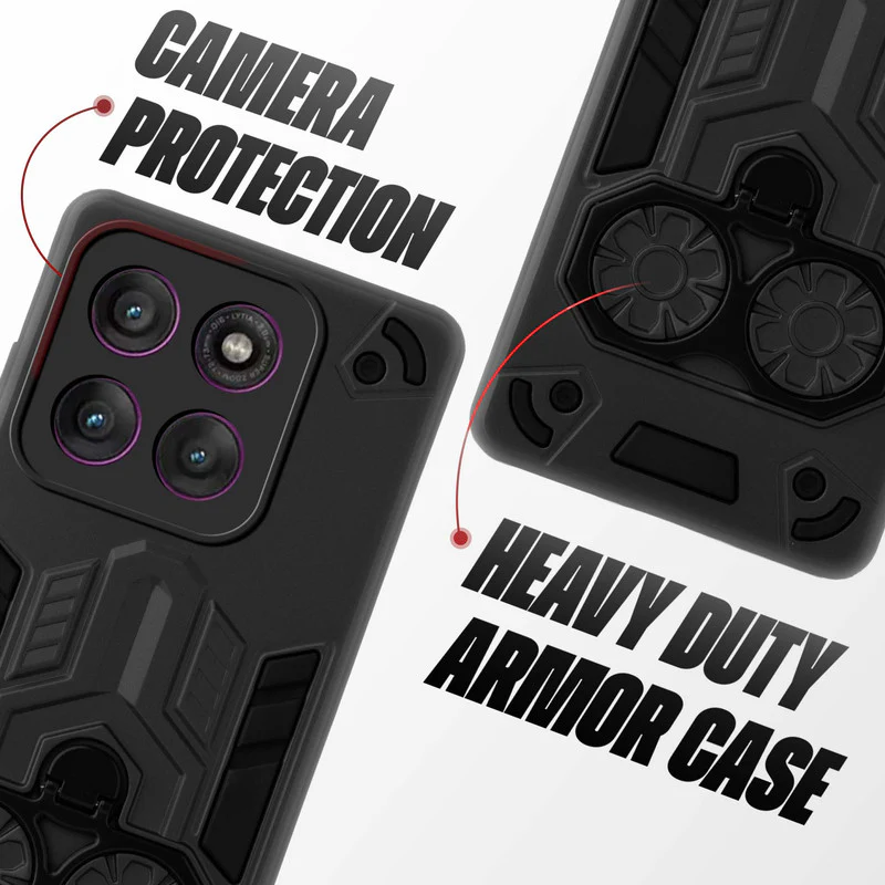 Shockproof Case with Reinforced Corners for Motorola Moto Edge 60 Pro 5G - Image 4