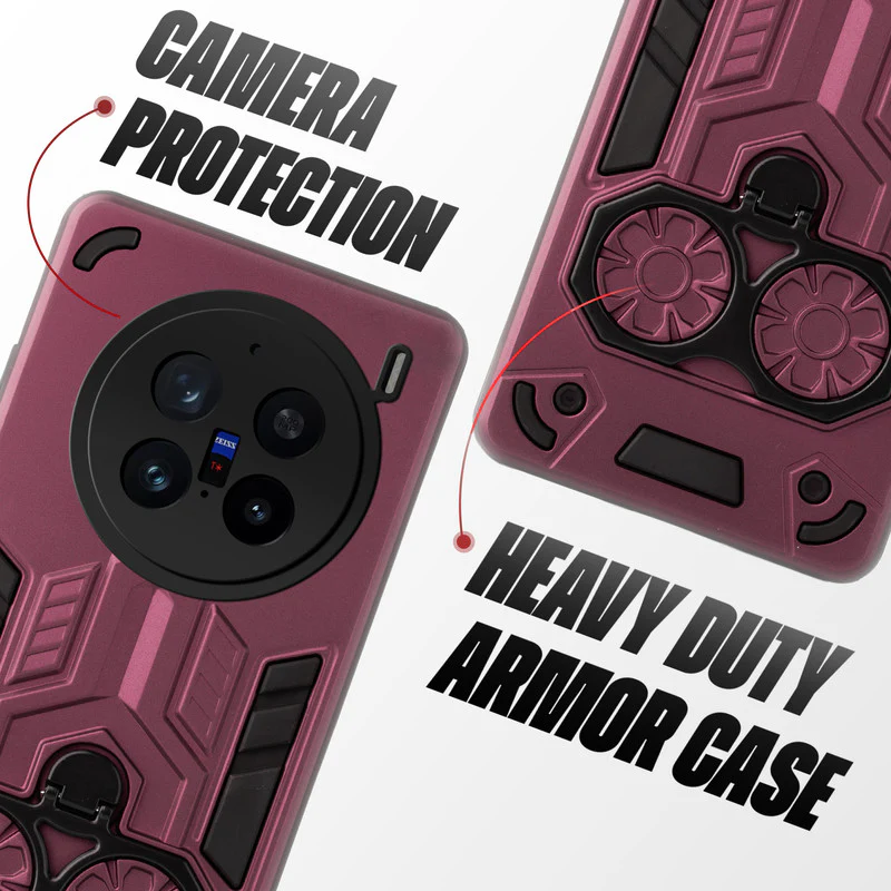 Shockproof Case with Reinforced Corners for Vivo X200 Pro 5G - Image 4