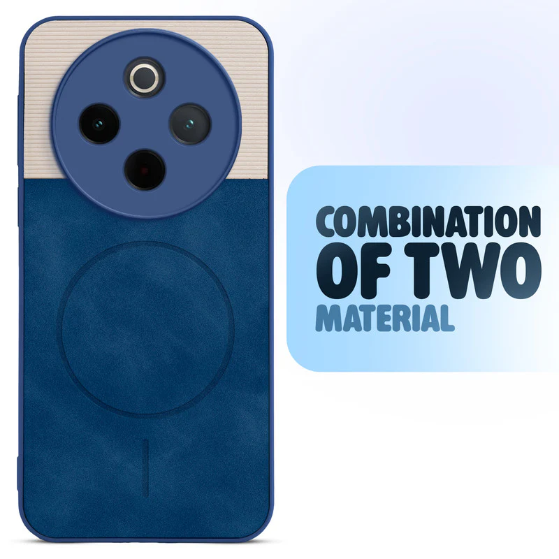Hybrid PU Leather Matte Cover for iQOO Z10 5G - Image 10
