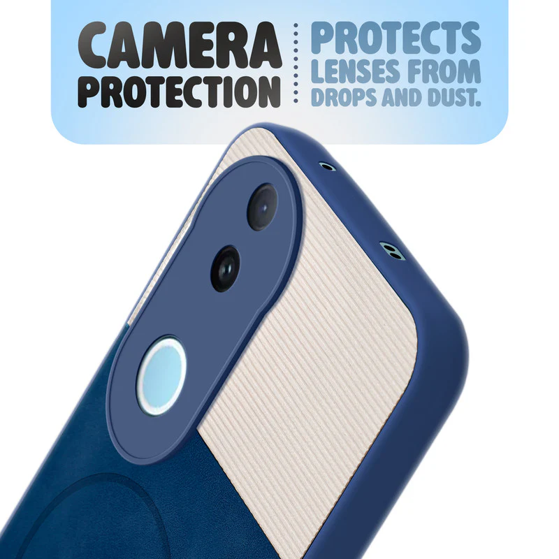Hybrid PU Leather Matte Cover for iQOO Z10R 5G - Image 12