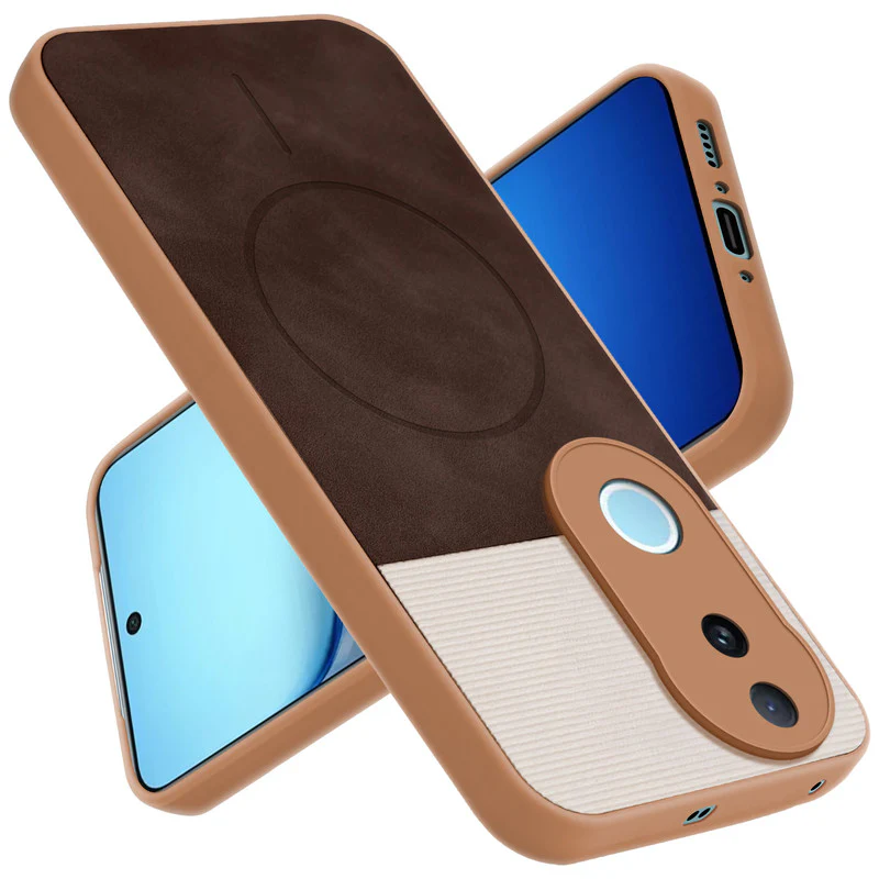 Hybrid PU Leather Matte Cover for iQOO Z10R 5G - Image 27