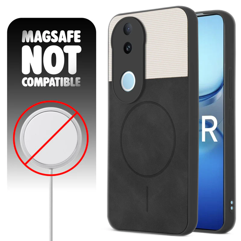 Hybrid PU Leather Matte Cover for iQOO Z10R 5G - Image 3