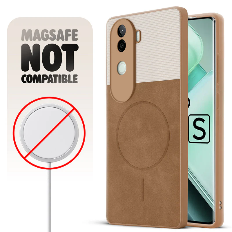 Hybrid PU Leather Matte Cover for iQOO Z9s 5G - Image 15