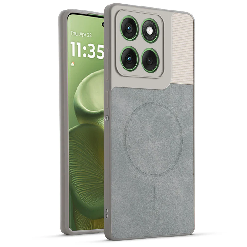 Hybrid PU Leather Matte Cover for Motorola Moto Edge 60 5G - Image 31