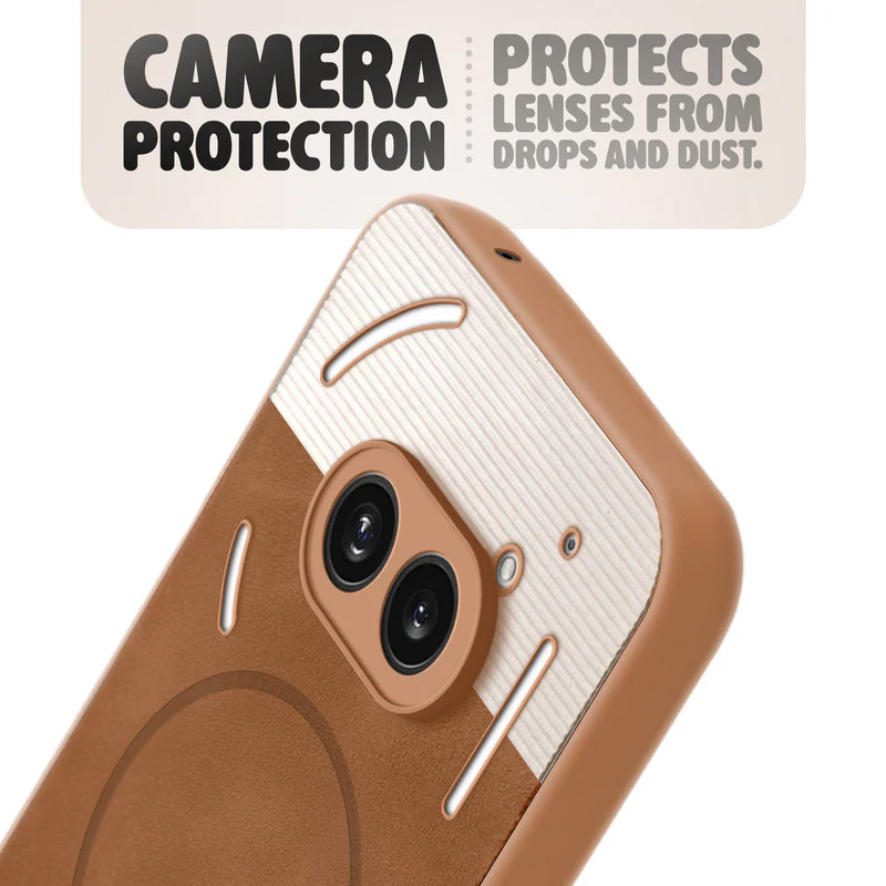 Hybrid PU Leather Matte Cover for Nothing Phone 2A Plus - Image 17