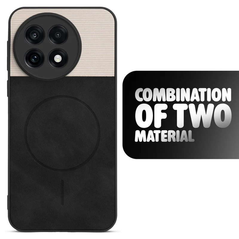 Hybrid PU Leather Matte Cover for OnePlus 13R 5G - Image 4