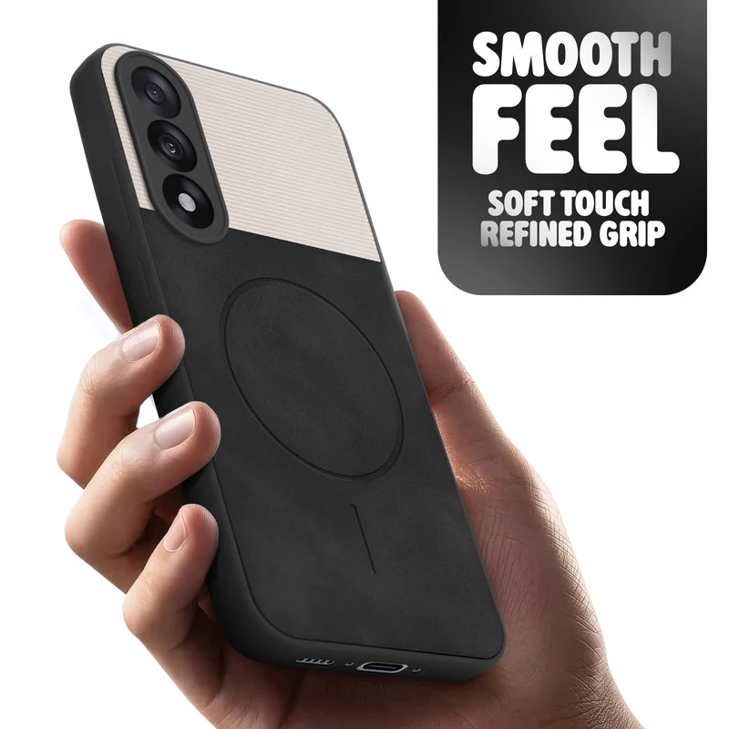 Hybrid PU Leather Matte Cover for OnePlus Nord 5 5G