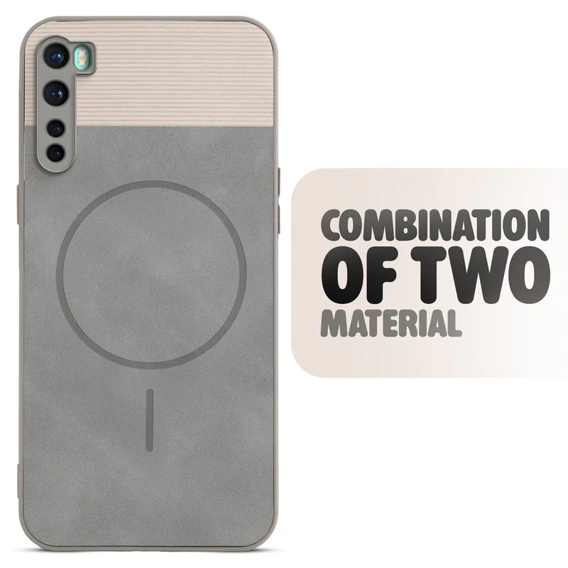Hybrid PU Leather Matte Cover for OnePlus Nord 5G - Image 28