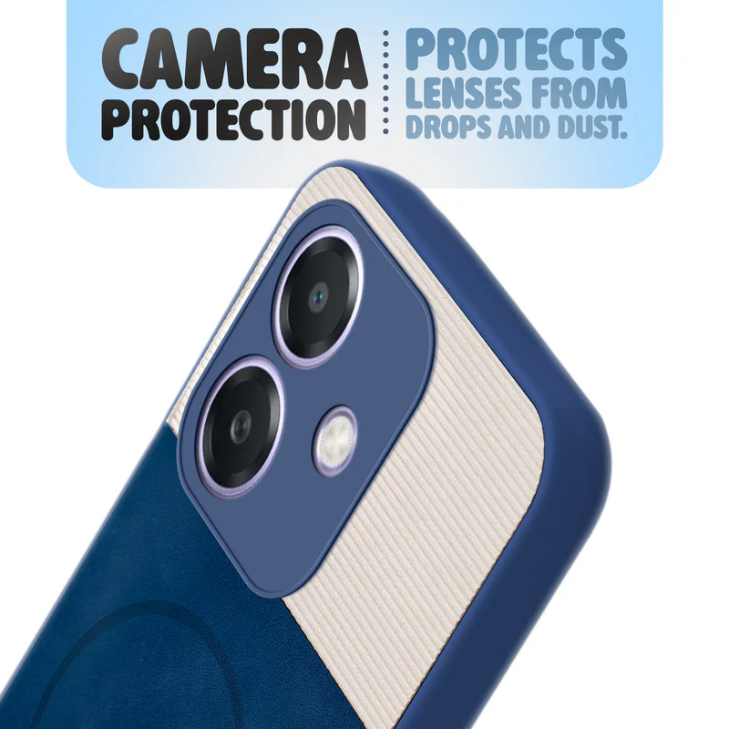 Hybrid PU Leather Matte Cover for Oppo A3 5G - Image 11
