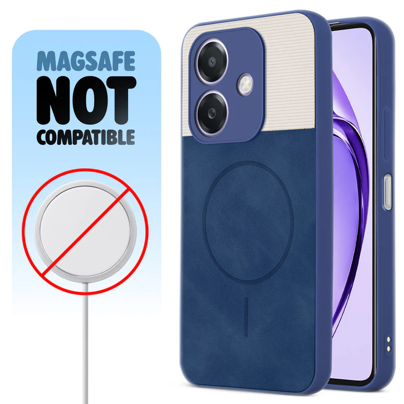 Hybrid PU Leather Matte Cover for Oppo A3x 5G - Image 9