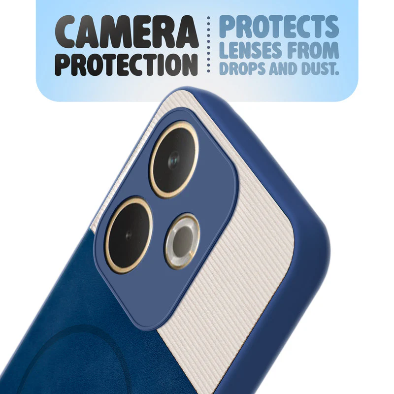 Hybrid PU Leather Matte Cover for Oppo A5 Pro 5G - Image 11