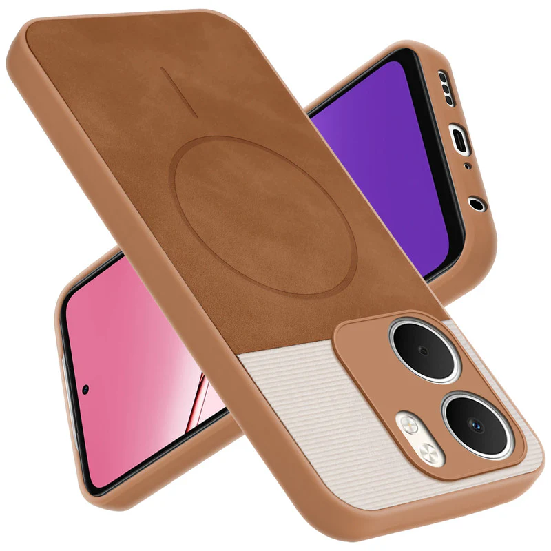 Hybrid PU Leather Matte Cover for Oppo A5x 5G - Image 18