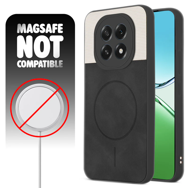 Hybrid PU Leather Matte Cover for Oppo F29 5G - Image 3