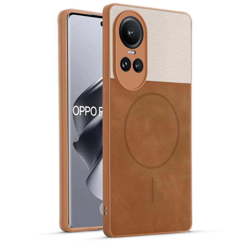 Hybrid PU Leather Matte Cover for Oppo Reno 10 5G - Image 19