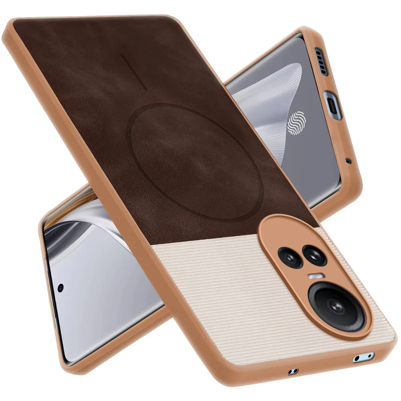 Hybrid PU Leather Matte Cover for Oppo Reno 10 5G - Image 24