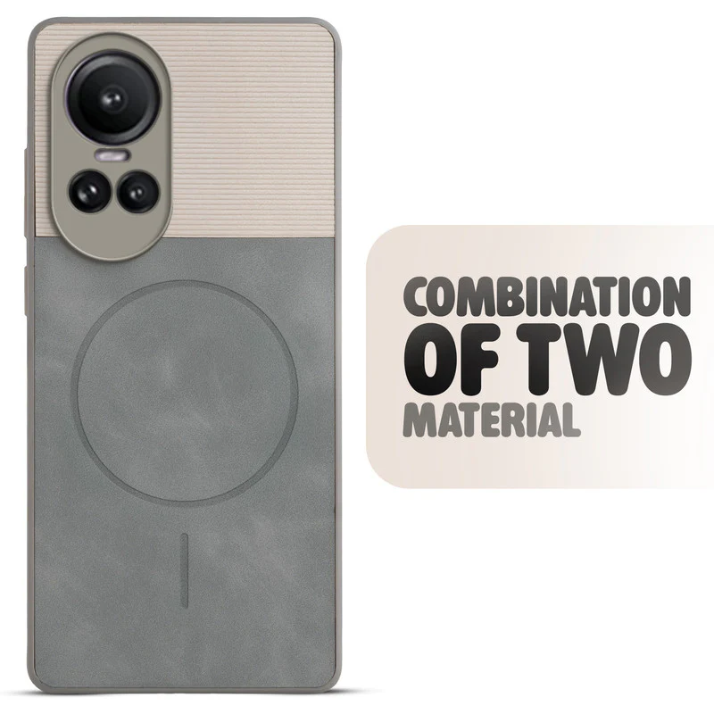 Hybrid PU Leather Matte Cover for Oppo Reno 10 5G - Image 28
