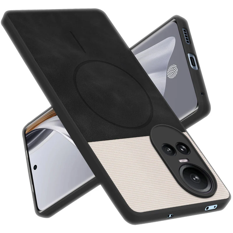 Hybrid PU Leather Matte Cover for Oppo Reno 10 5G - Image 6