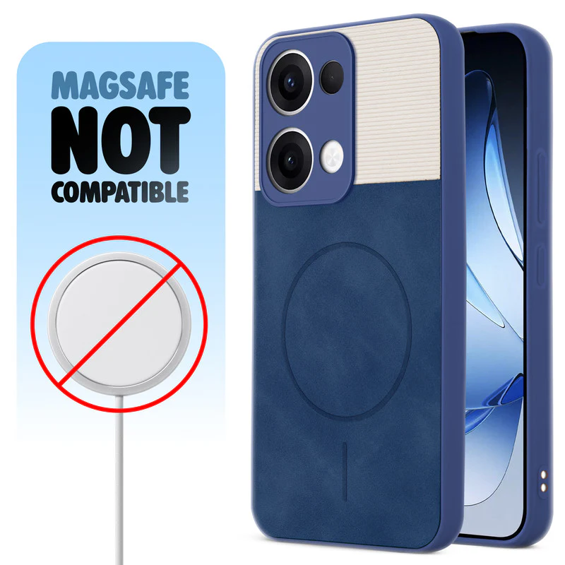 Hybrid PU Leather Matte Cover for Oppo Reno 13 5G - Image 10