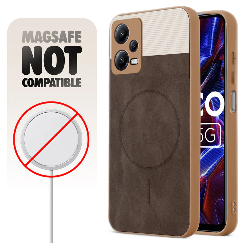 Hybrid PU Leather Matte Cover for Poco X5 5G - Image 21