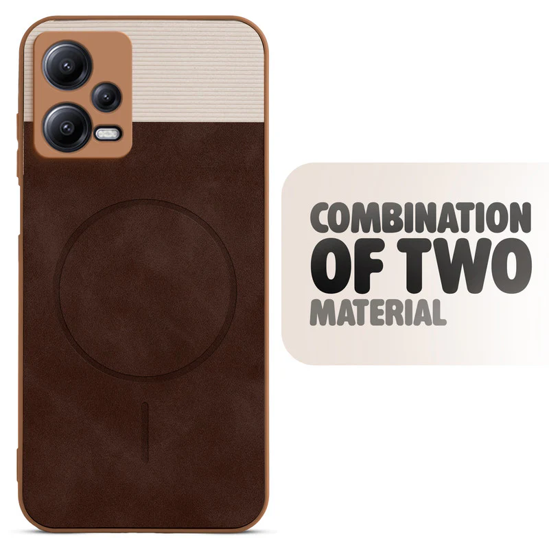 Hybrid PU Leather Matte Cover for Poco X5 5G - Image 22