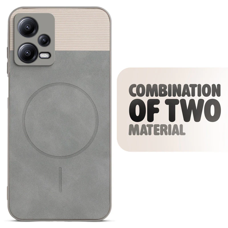 Hybrid PU Leather Matte Cover for Poco X5 5G - Image 28