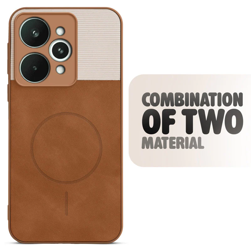 Hybrid PU Leather Matte Cover for Realme 15 5G - Image 16