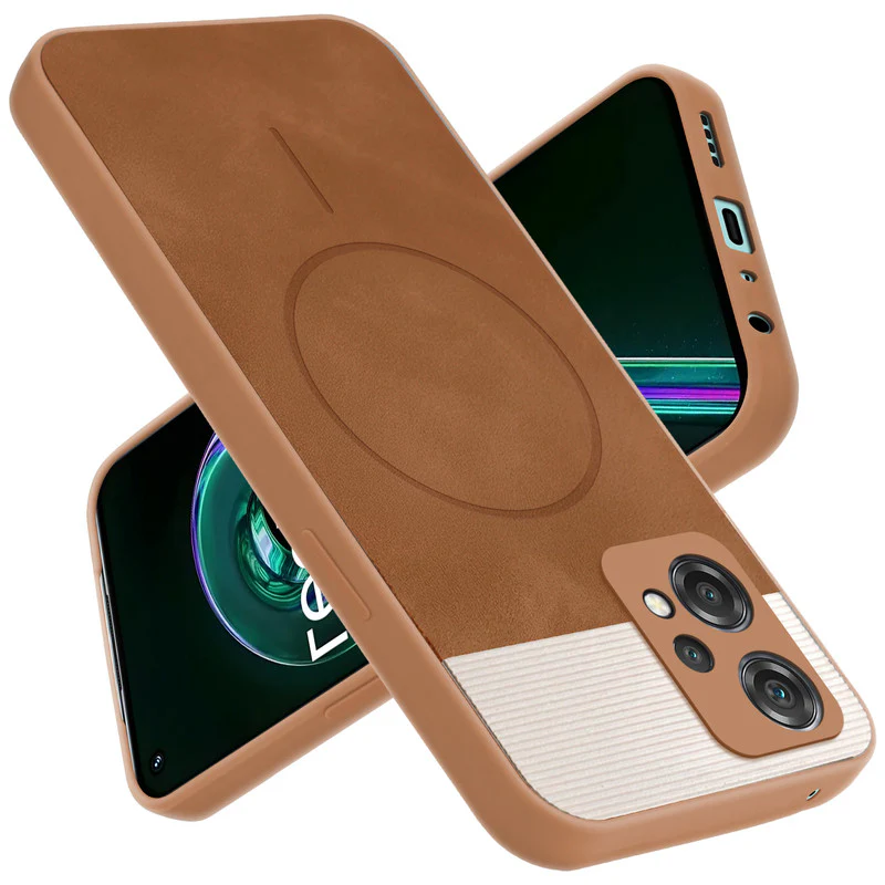 Hybrid PU Leather Matte Cover for Realme 9 Pro 5G - Image 18