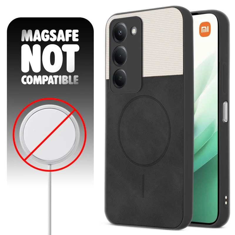 Hybrid PU Leather Matte Cover for Redmi 15 5G - Image 2