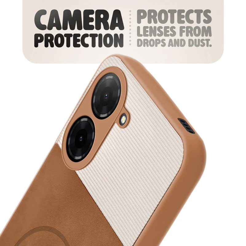 Hybrid PU Leather Matte Cover for Redmi A5 - Image 19