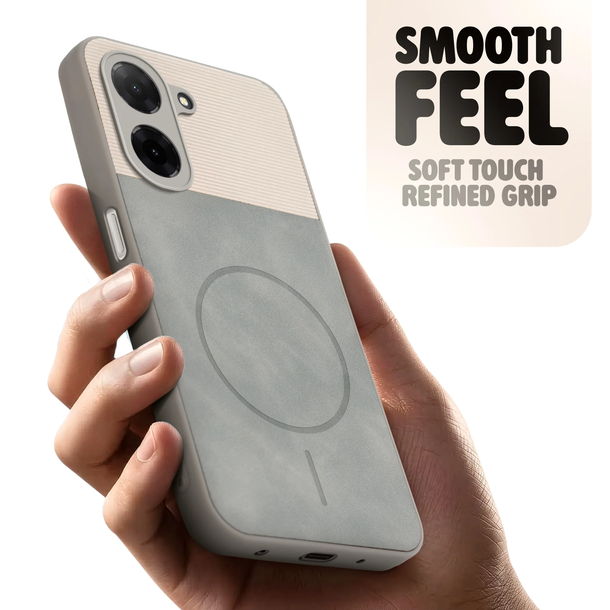 Hybrid PU Leather Matte Cover for Redmi A5 - Image 29