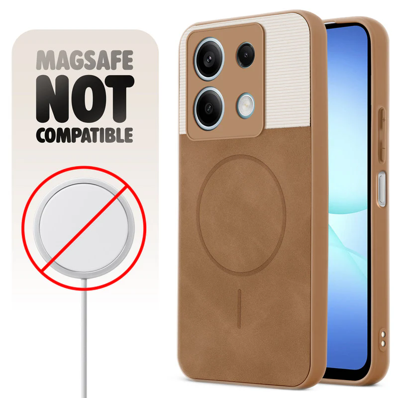 Hybrid PU Leather Matte Cover for Redmi Note 13 5G - Image 15