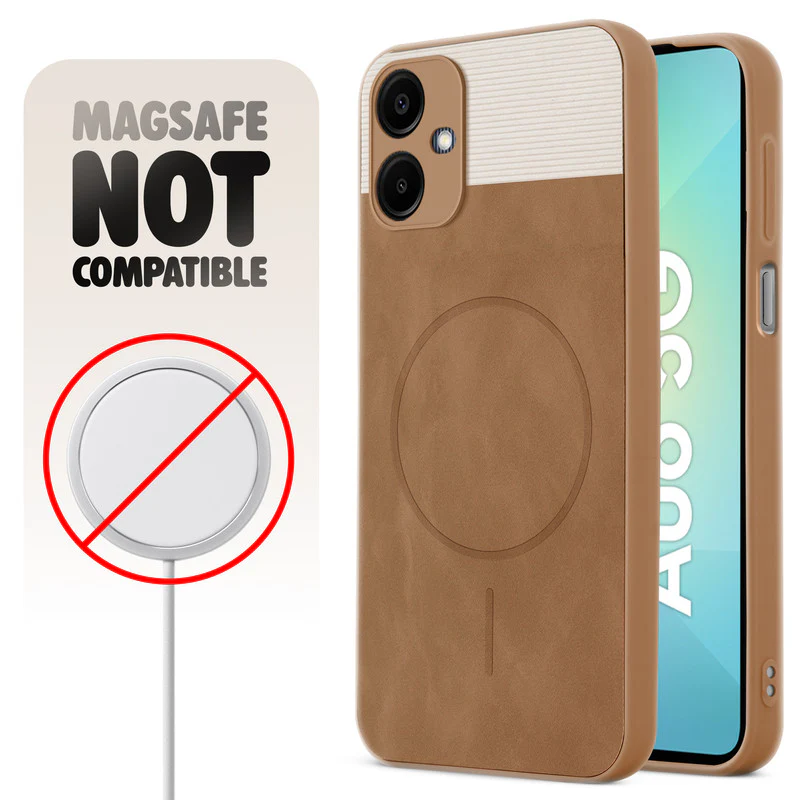 Hybrid PU Leather Matte Cover for Samsung A06 5G - Image 15