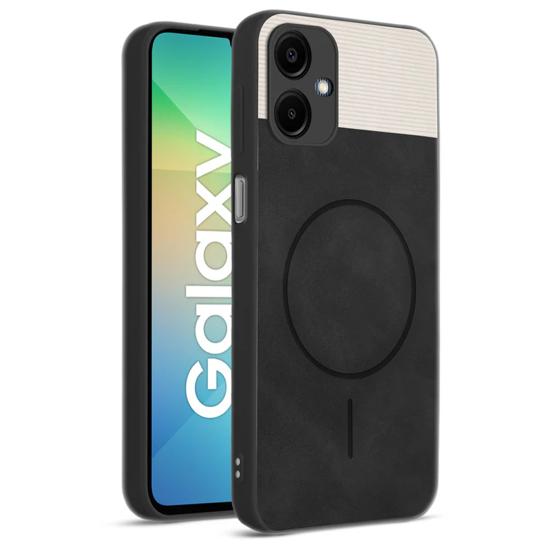Hybrid PU Leather Matte Cover for Samsung A06 5G - Image 7